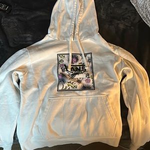 Vans white hoodie